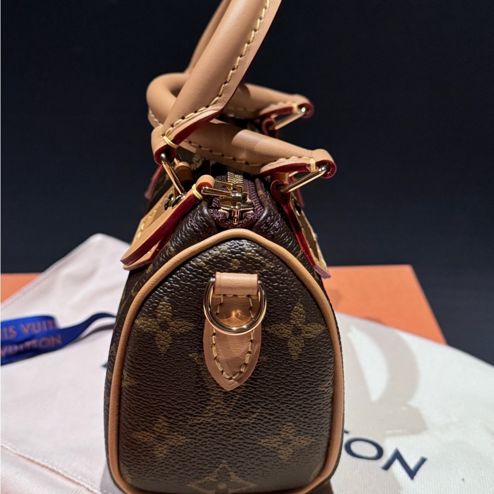Brand NEW Louis Vuitton Monogram Vivienne Nano Speedy M82624 - Picture 6 of 12